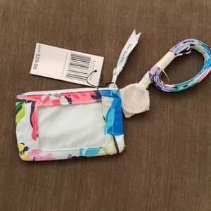 Vera Bradley Zip ID & Lanyard